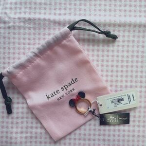 Kate Spade x Minnie Mouse Disney collab ring